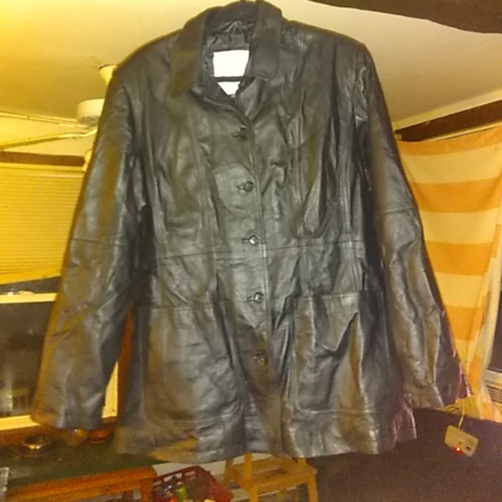 Gianni Ferrara Mens Leather Jacket